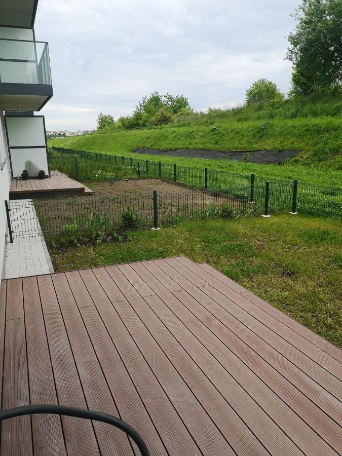 Apartament Z Tarasem I Ogrodem Blisko Centrum Gdańsk Exteriör bild