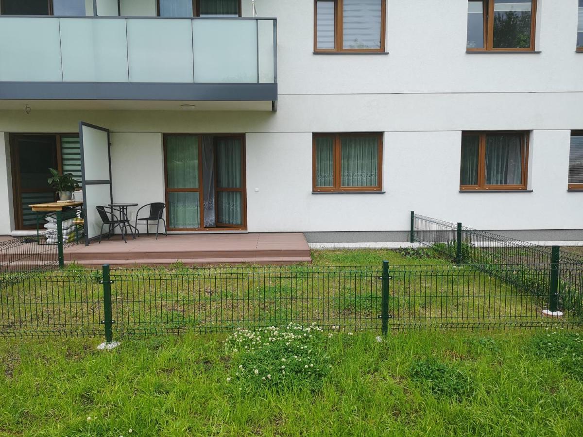 Apartament Z Tarasem I Ogrodem Blisko Centrum Gdańsk Exteriör bild